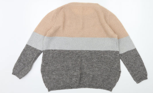Womens UK Size 12 NINE Multicoloured Pullover Jumper