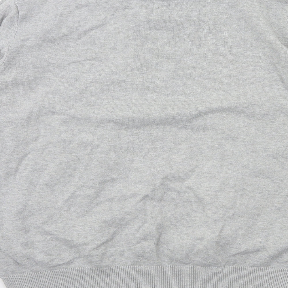 George Mens Grey Pullover Sweatshirt Size M