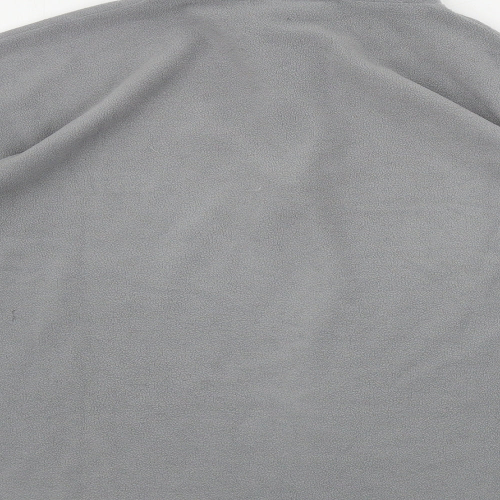 Etirel Mens Grey Henley Jumper Size M