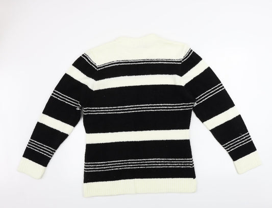 Womens UK Size XL Pure & Natural Ivory Pullover Jumper