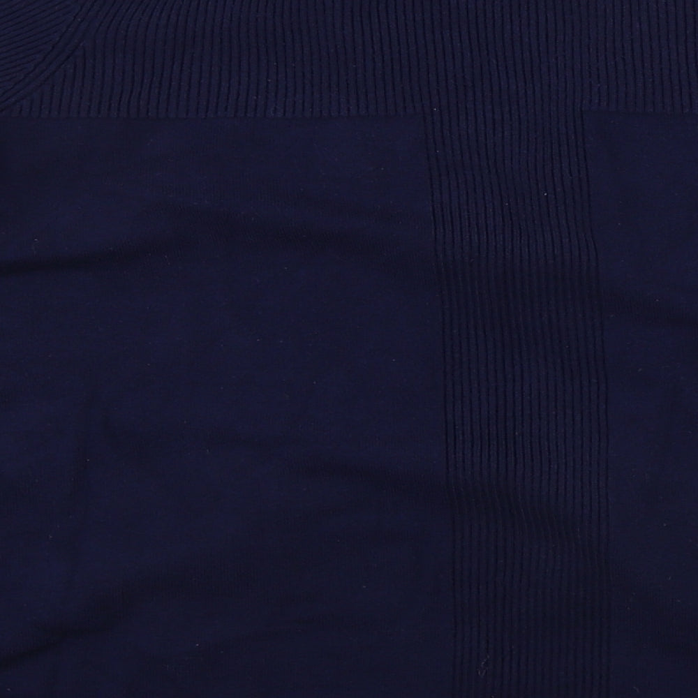 Womens UK Size 14 Bonmarché Blue Cardigan Jumper