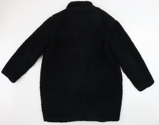 H&M Womens Black Jacket Coat Size S