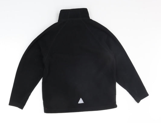 Result Core Womens Black Full Zip Jumper Size 10