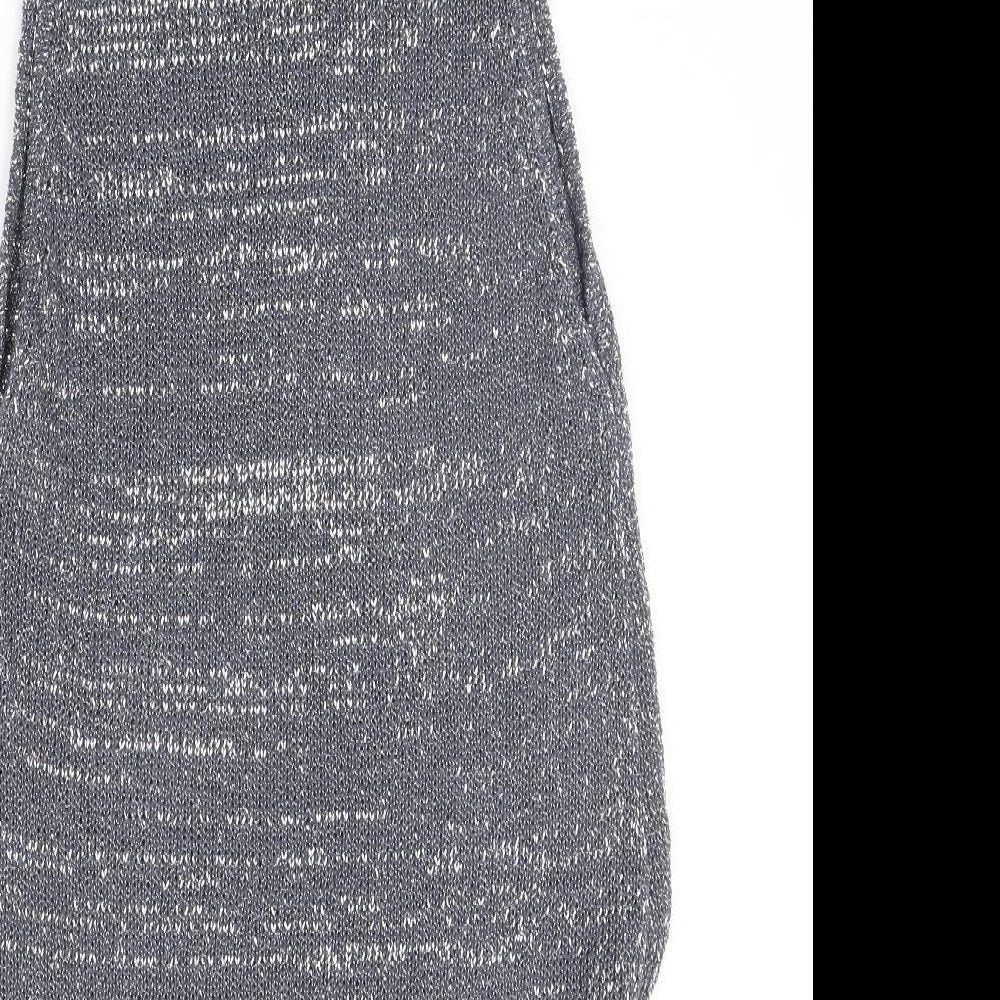 NEXT Womens Grey A-Line Size 10