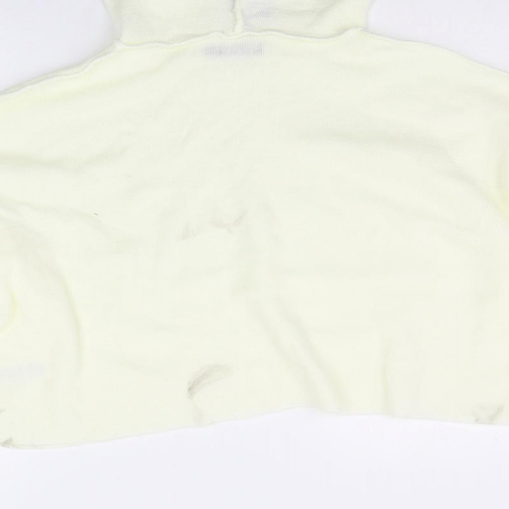 Womens UK Size L Nasty Gal White Pullover Jumper