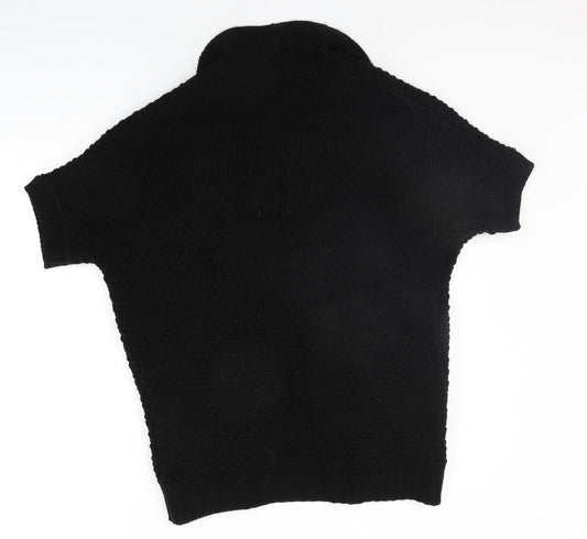 Womens UK Size 12 M&Co Black Cardigan Jumper
