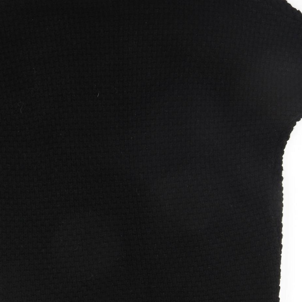 Womens UK Size 12 M&Co Black Cardigan Jumper