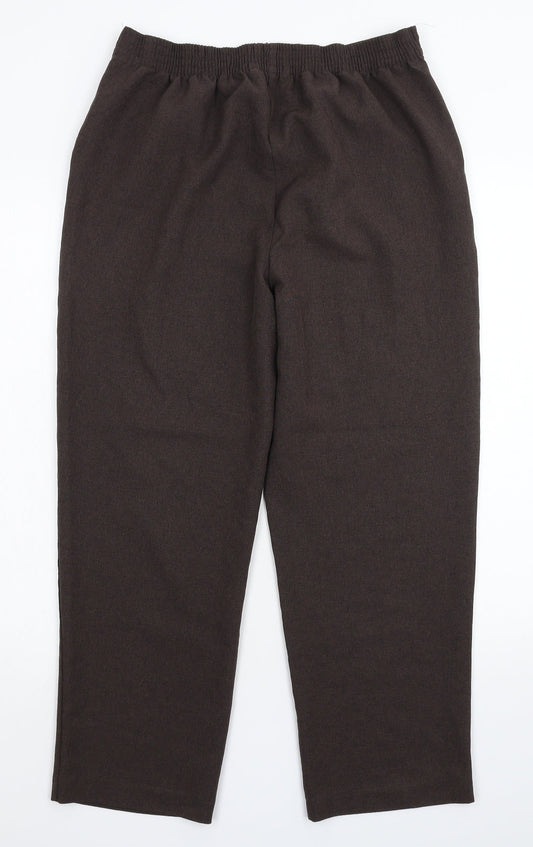 Bonmarché Womens Grey Trousers Size 12 L25 in