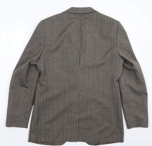 Mens UK Size 40 Burton Regular Grey Suit Jacket