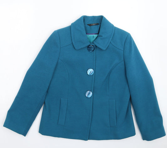 Womens UK Size 12 BM Blue Jacket