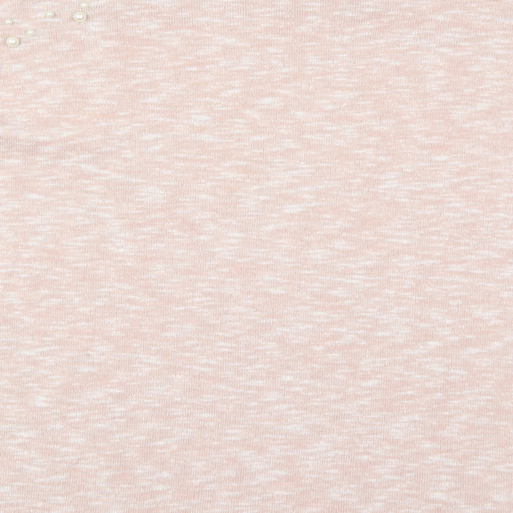 Womens UK Size S H&M Pink Pullover Jumper