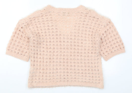 Womens UK Size M NEXT Pink Pullover Jumper