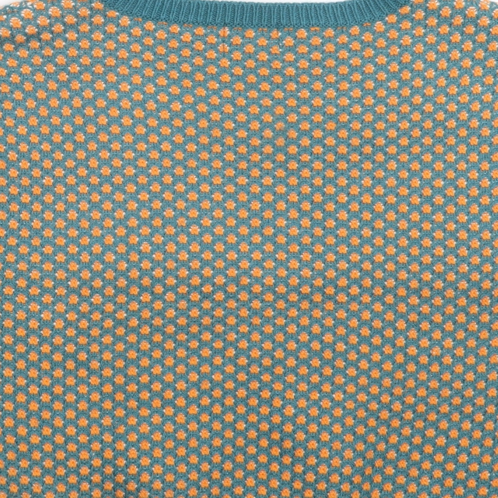 George Womens Blue Knit Pullover Jumper Size 12