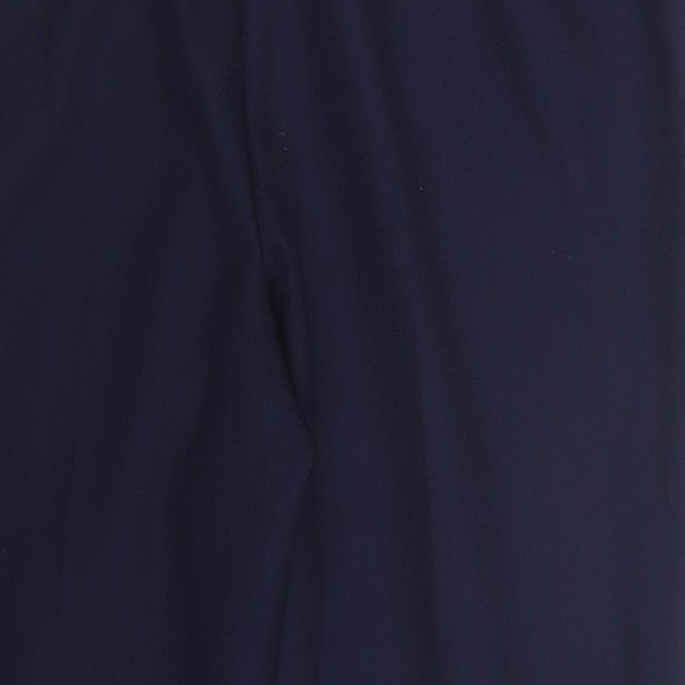 Womens UK Size 16 Papaya Regular Fit Blue Trousers