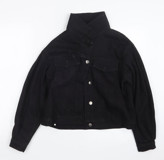Womens UK Size XS SheIn Black Jacket