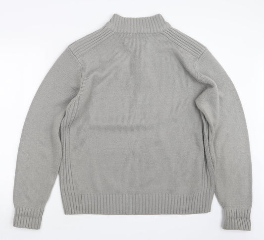 Mens UK Size XL Hutson Harbour Grey Pullover Sweatshirt