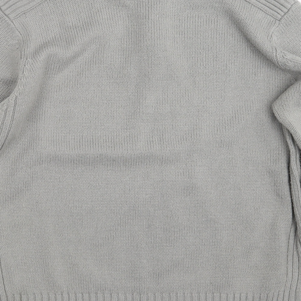 Mens UK Size XL Hutson Harbour Grey Pullover Sweatshirt