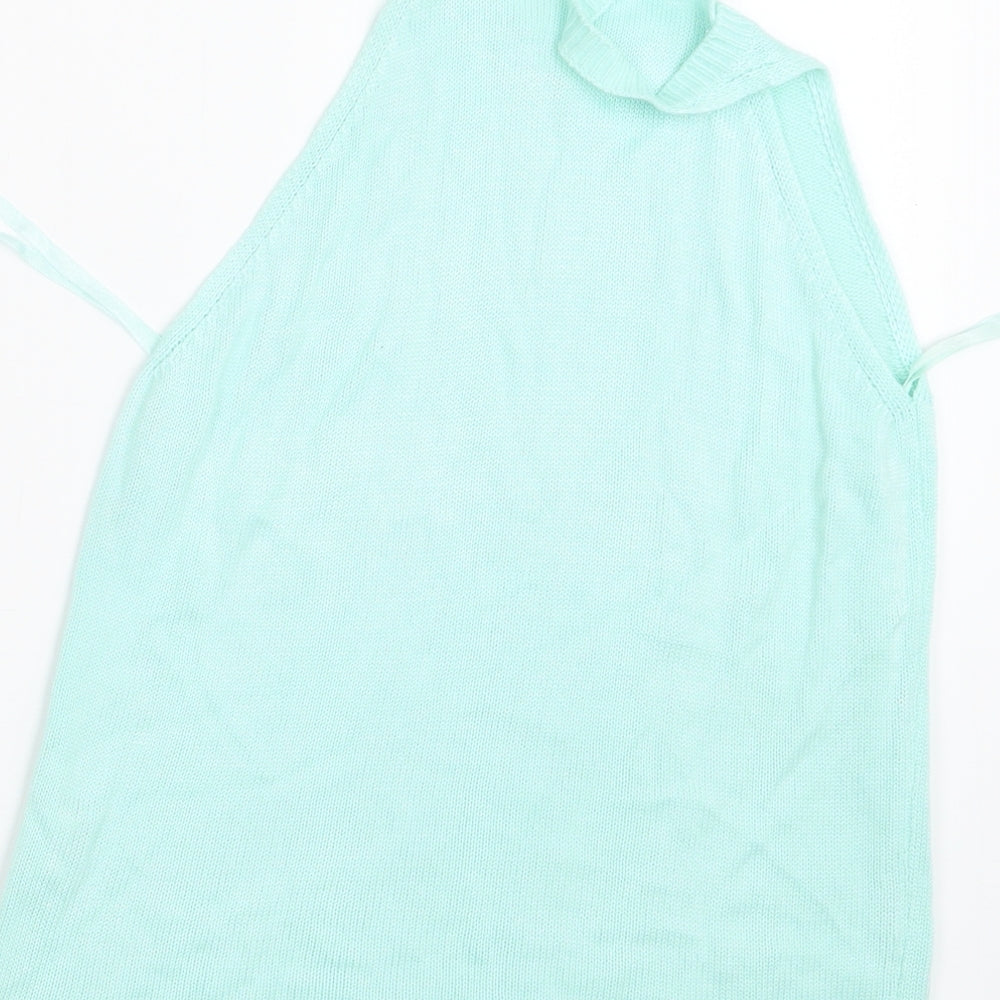 Womens UK Size 10 Atmosphere Green Pullover Jumper