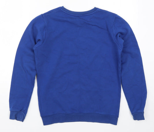 Marks and Spencer Boys Blue Pullover Sweatshirt Size 12-13 Years