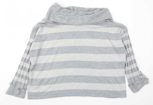 Womens UK Size 12 Per Una Grey Pullover Jumper
