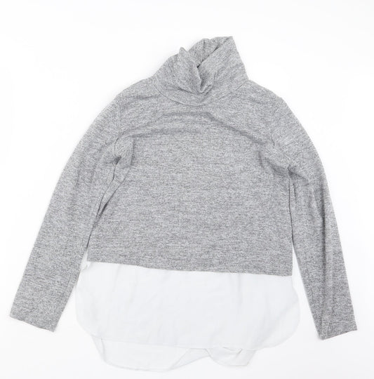 Atmosphere Womens Grey Pullover Jumper Size 8