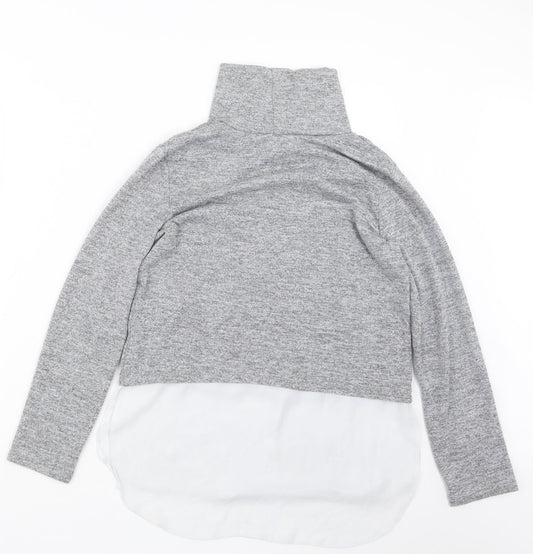 Atmosphere Womens Grey Pullover Jumper Size 8