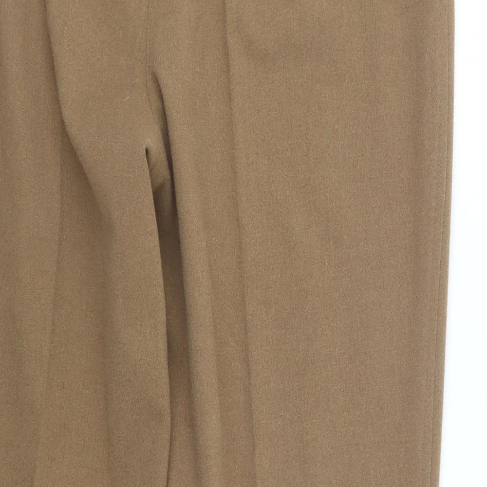 Brand and care label for Court women’s beige trousers, size UK 16, 30-inch leg