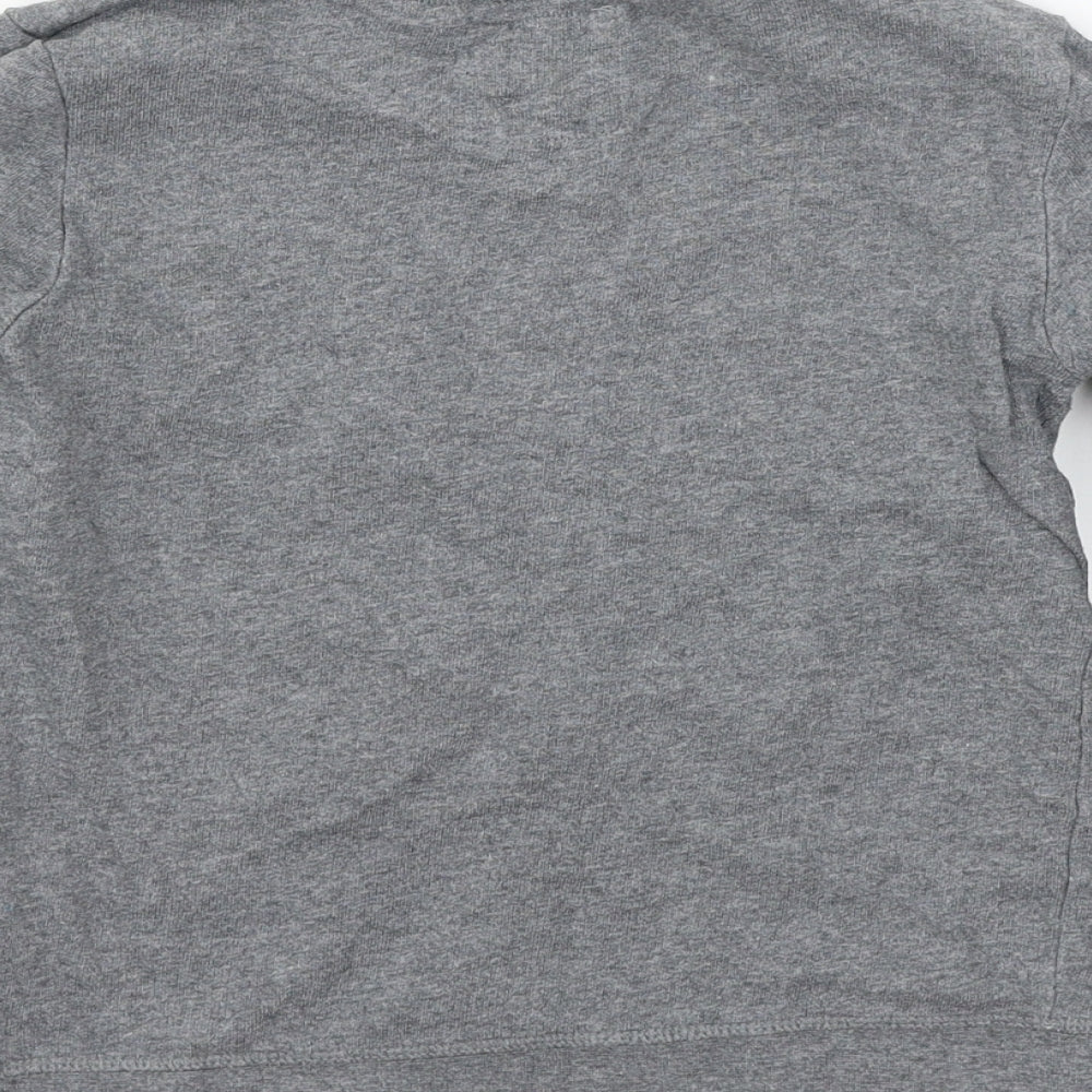 TU Boys Grey Jersey Pullover Sweatshirt Size 9 Years - Owl