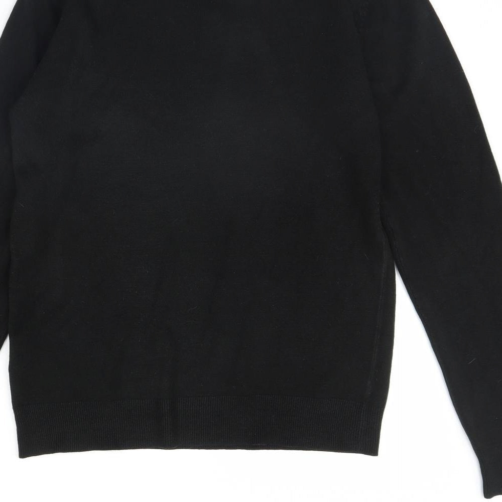 Mens UK Size S Burton Black Pullover Jumper