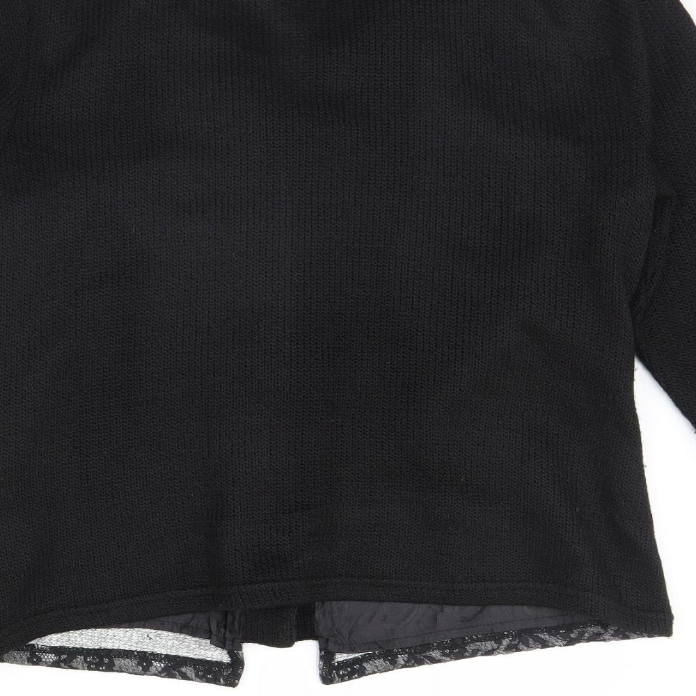 Womens UK Size L m&S Black Jacket