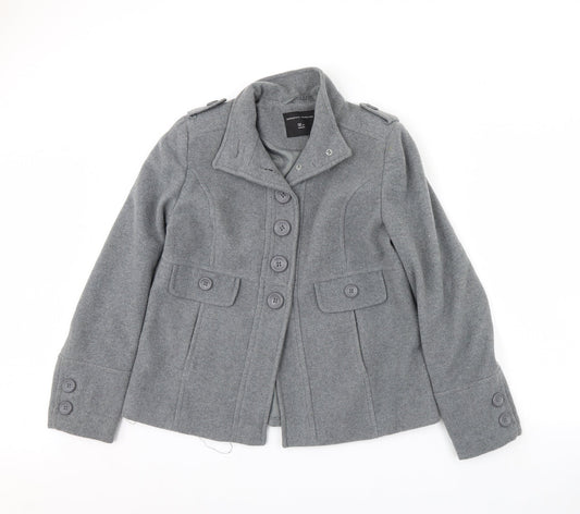 Womens UK Size 12 Dorothy Perkins Grey Jacket