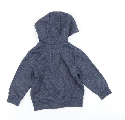 Mini Rebel Boys Blue Jacket Size 12-18 Months