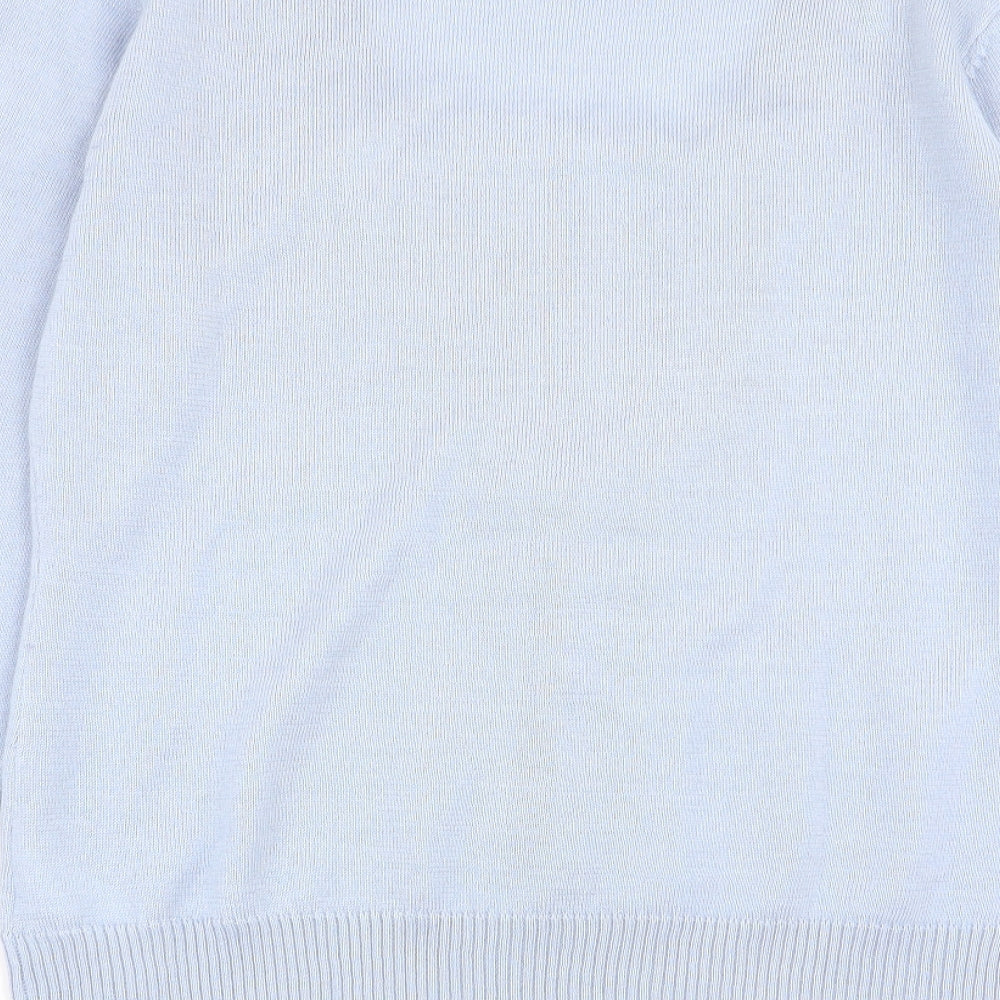 Daxon Womens Blue Pullover Jumper Size 10