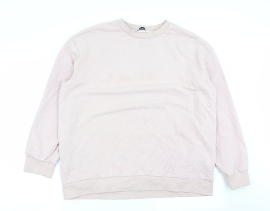 Additional front view of Asda George women’s pink jumper, size L