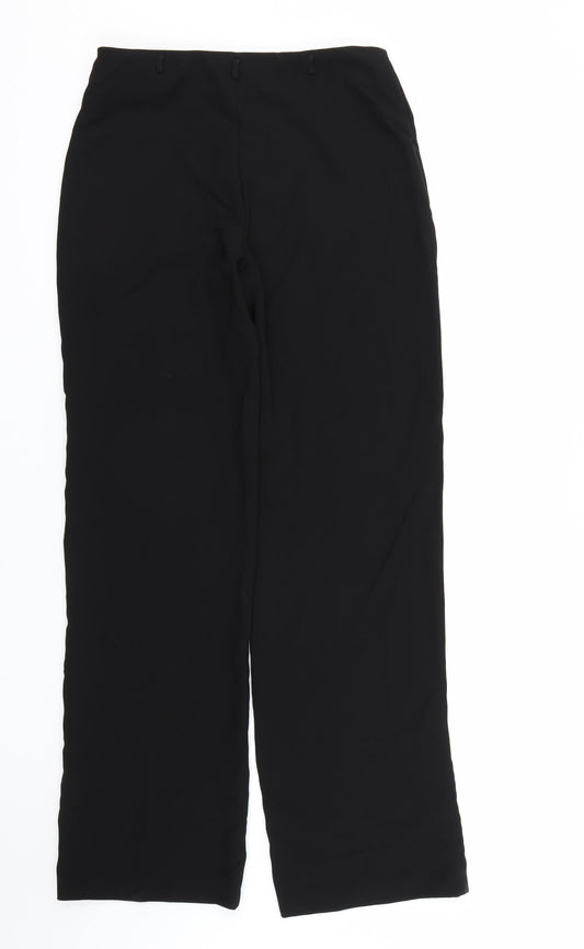 Fomanta Womens Black Trousers Size 12 L30 in
