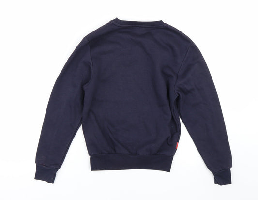 Slazenger Boys Blue Pullover Sweatshirt Size 7-8 Years