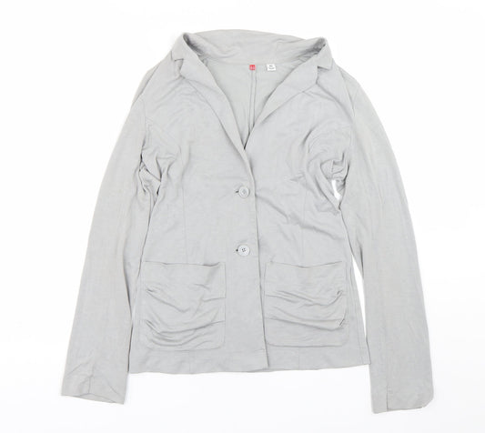 Uniqlo Womens Grey Cardigan Jumper Size XS