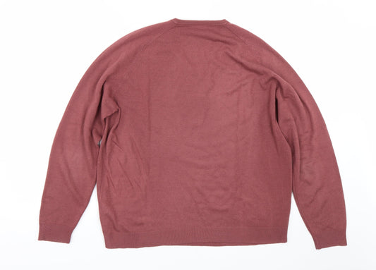 Wolsey Mens Red Pullover Jumper Size M