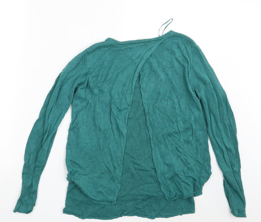 Womens UK Size S Max Studio Green Pullover Jumper