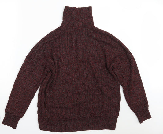 Womens UK Size 8 Topshop Orange Pullover Jumper