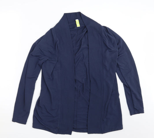 Womens UK Size 12 George Blue Wrap Jumper
