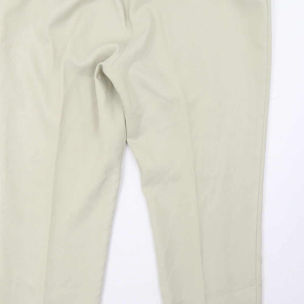 Womens UK Size 20 Marks and Spencer Regular Fit Beige Trousers