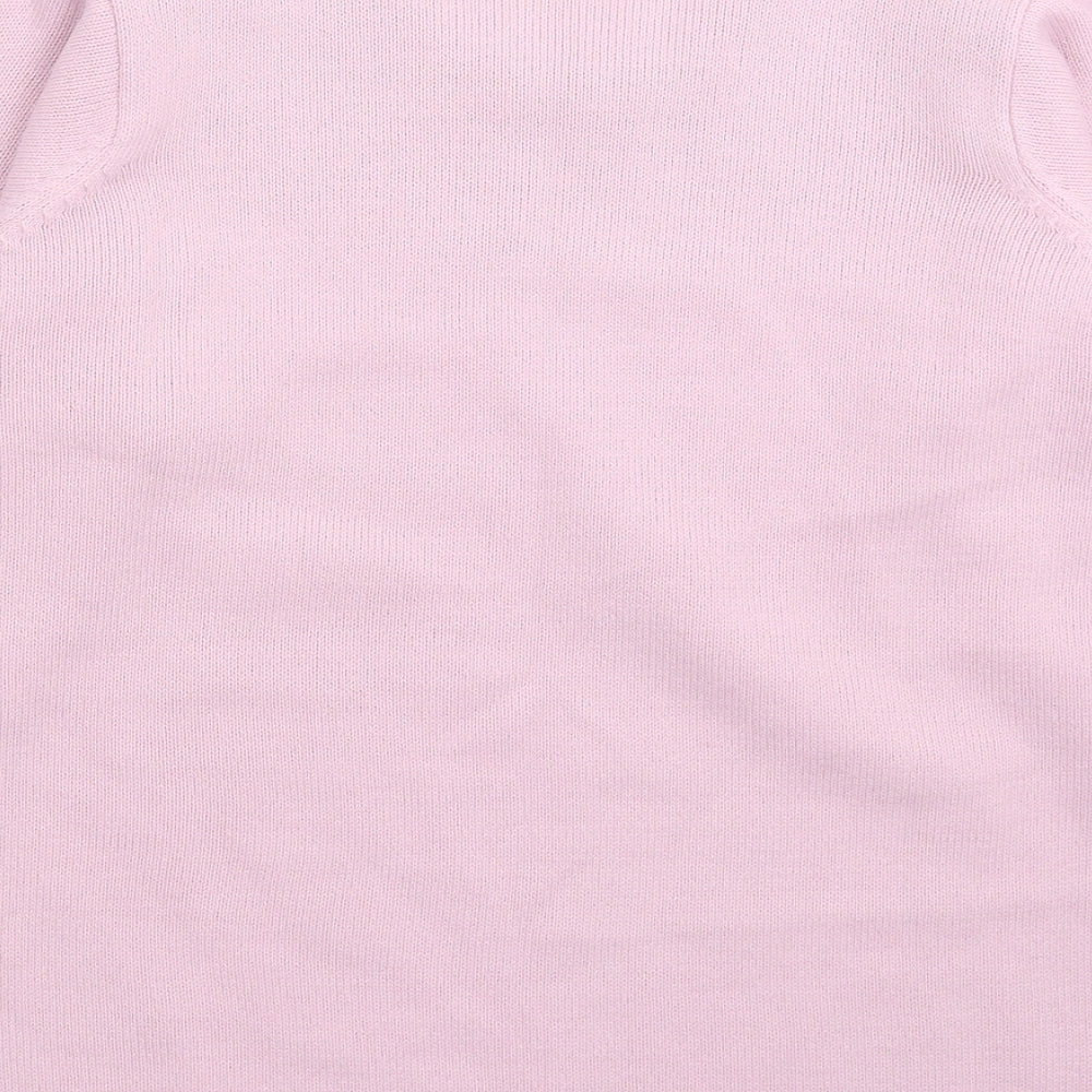 Womens UK Size 18 Daxon Pink Pullover Jumper