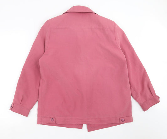 JBC Collection Womens Purple Jacket Coat Size 14