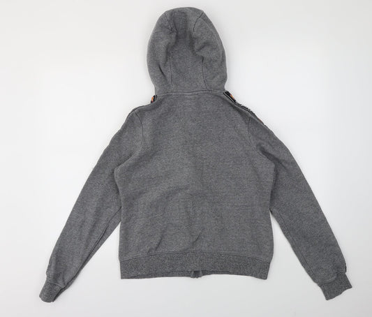 ellesse Womens Grey Full Zip Jumper Size 10