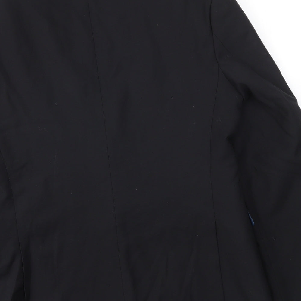 Mens UK Size 38 Burton Regular Black Suit Jacket