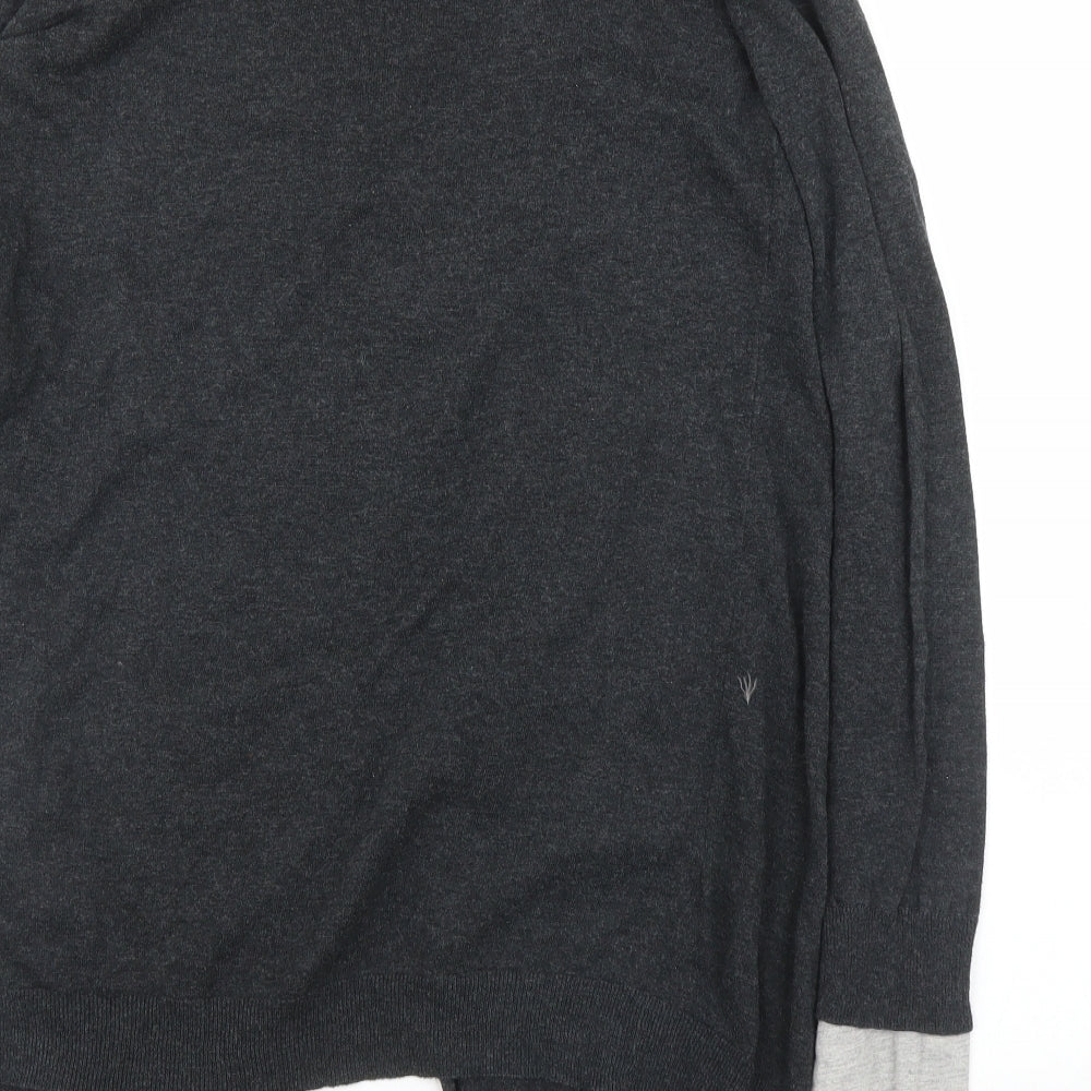 Womens UK Size M Kookai Grey Cardigan Jumper