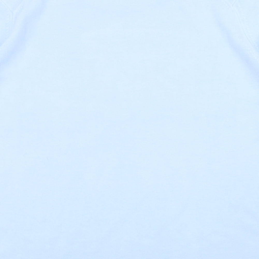 M&S Womens Blue Basic Blouse Size 16
