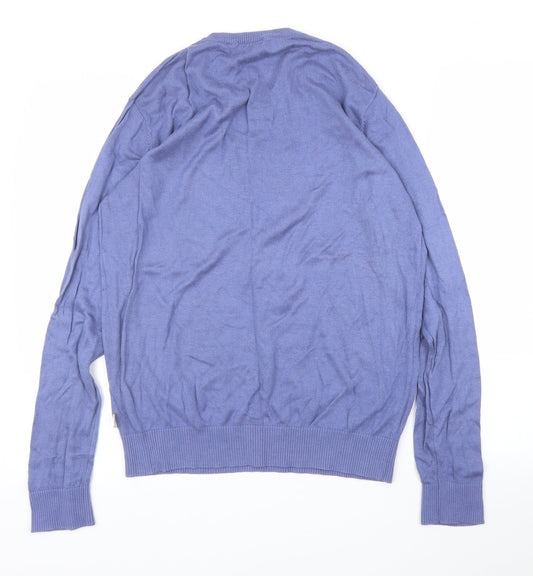 Cotton Traders Womens Blue Pullover Jumper Size S