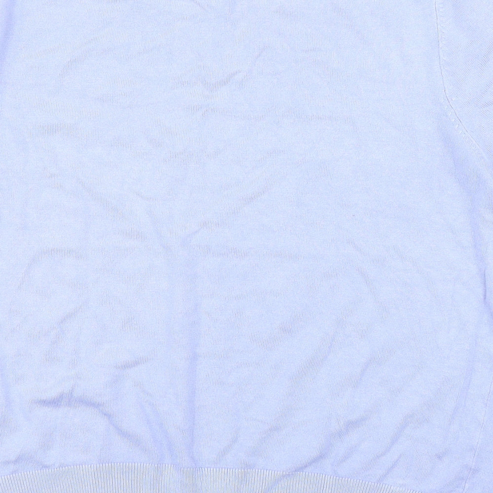 M&S Womens Purple Basic Blouse Size 14